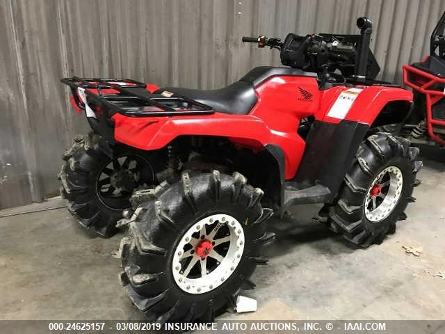 1HFTE440XF4100677 - 2015 HONDA TRX500 FM RED photo 2