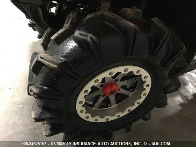 1HFTE440XF4100677 - 2015 HONDA TRX500 FM RED photo 7