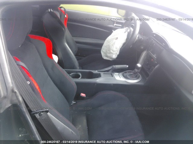 JF1ZNAA19D2700136 - 2013 TOYOTA SCION FR-S BLACK photo 5