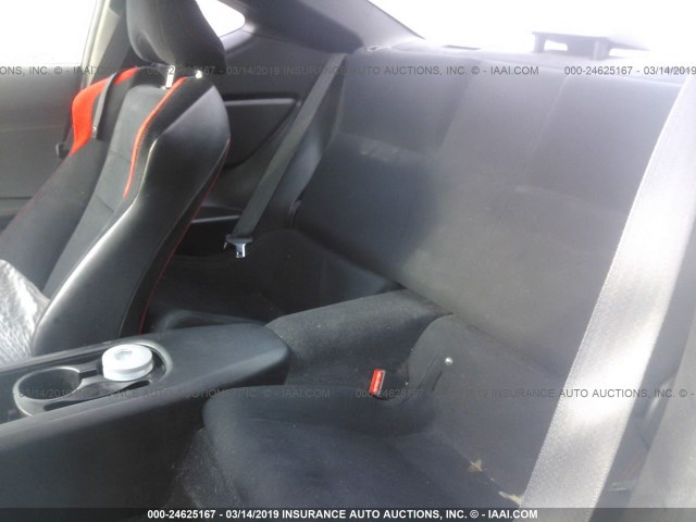 JF1ZNAA19D2700136 - 2013 TOYOTA SCION FR-S BLACK photo 8