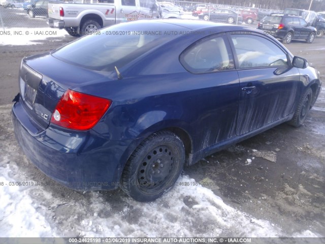 JTKDE177350034090 - 2005 TOYOTA SCION TC ლურჯი ფოტო 4