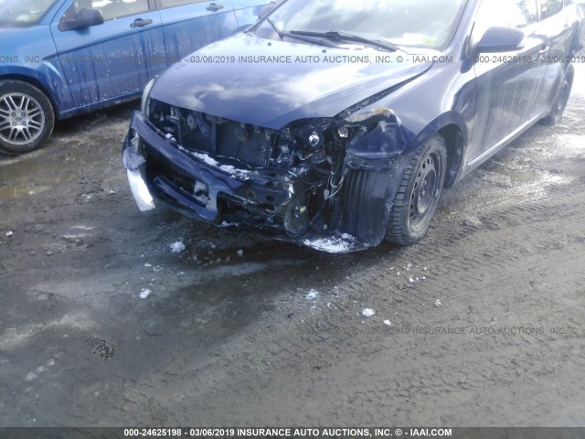 JTKDE177350034090 - 2005 TOYOTA SCION TC ლურჯი ფოტო 6