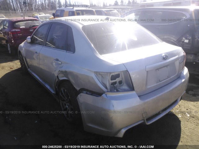 JF1GV7E66BG523268 - 2011 SUBARU IMPREZA WRX SILVER photo 3