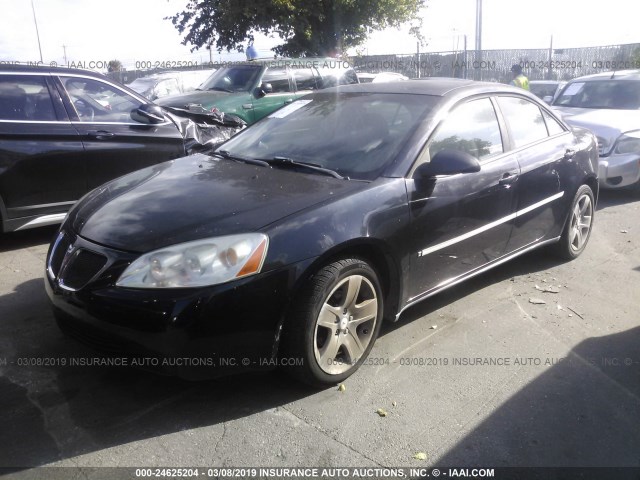 1G2ZG58B874202730 - 2007 PONTIAC G6 SE BLACK photo 2