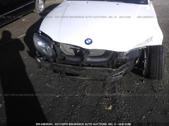 WBAUP7C59BVK78590 - 2011 BMW 128 I WHITE photo 6