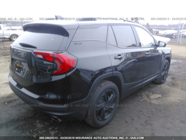 3GKALMEXXJL364850 - 2018 GMC TERRAIN SLE BLACK photo 4