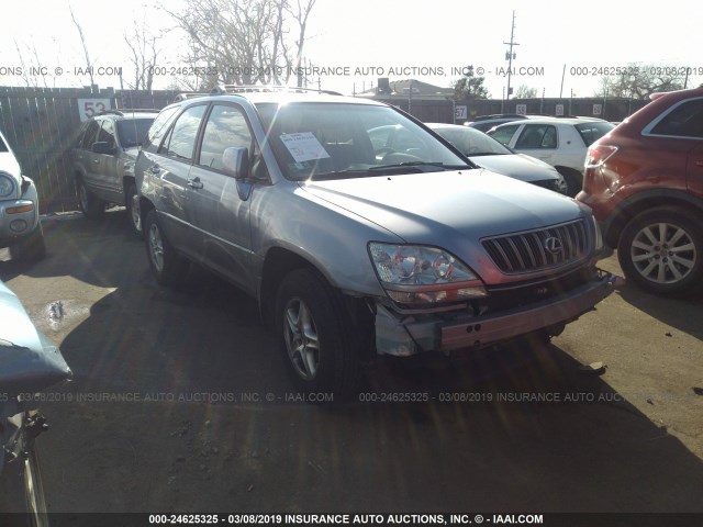 JTJHF10UX10208654 - 2001 LEXUS RX 300 SILVER photo 1