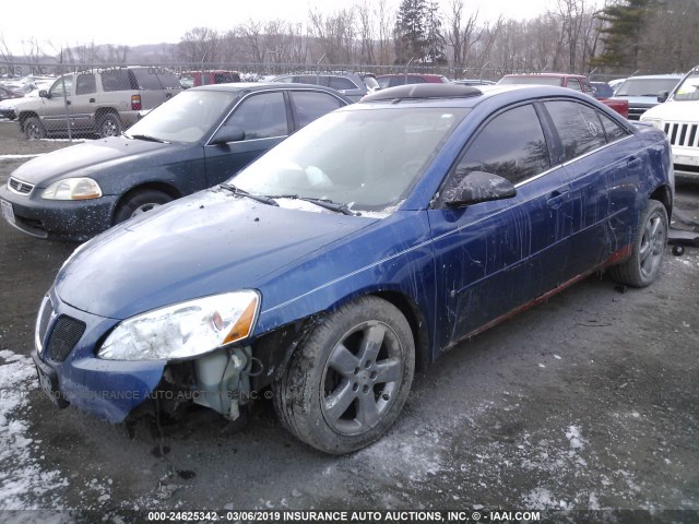 1G2ZH558664117762 - 2006 PONTIAC G6 GT BLUE photo 2