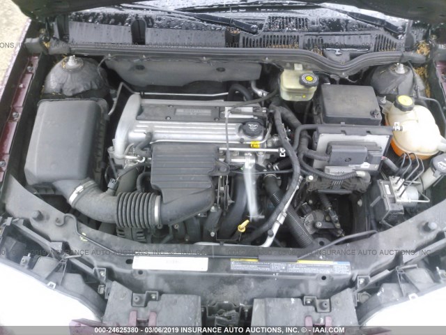 1G8AJ54F53Z177232 - 2003 SATURN ION LEVEL 2 红色 照片 10