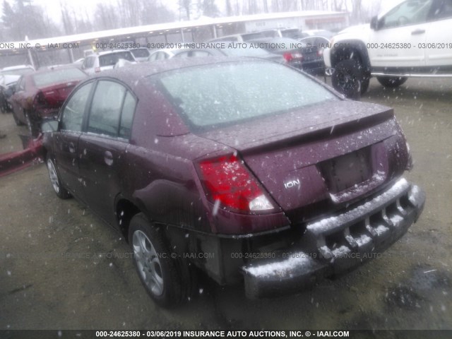 1G8AJ54F53Z177232 - 2003 SATURN ION LEVEL 2 红色 照片 3