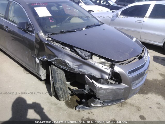 1G1ZB5E0XCF190990 - 2012 CHEVROLET MALIBU LS TAN photo 6