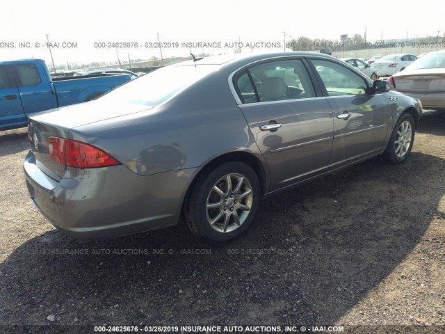 1G4HD57288U118020 - 2008 BUICK LUCERNE CXL GRAY photo 4