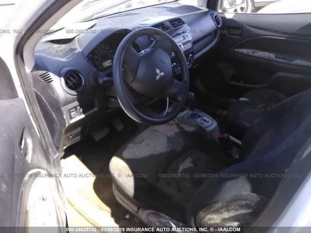 ML32A3HJXFH046422 - 2015 MITSUBISHI MIRAGE DE WHITE photo 5