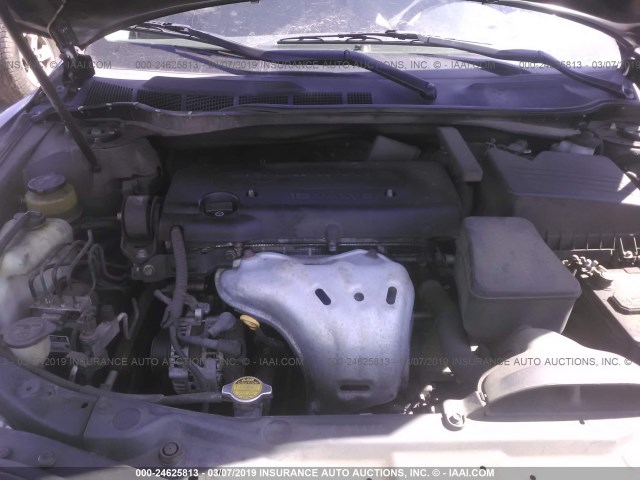 4T1BE46K07U074107 - 2007 TOYOTA CAMRY NEW GENERAT CE/LE/XLE/SE GRAY photo 10