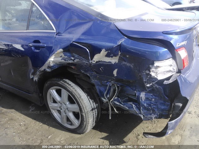 4T1BE46K99U312930 - 2009 TOYOTA CAMRY SE/LE/XLE BLUE photo 6