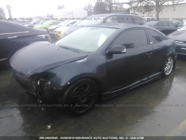 JTKDE167070195985 - 2007 TOYOTA SCION TC GRAY photo 2