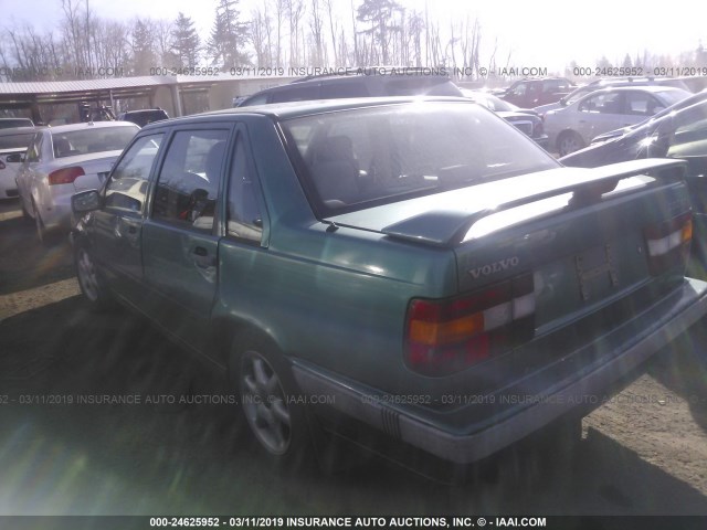 YV1LS5503P2031099 - 1993 VOLVO 850 GREEN photo 3