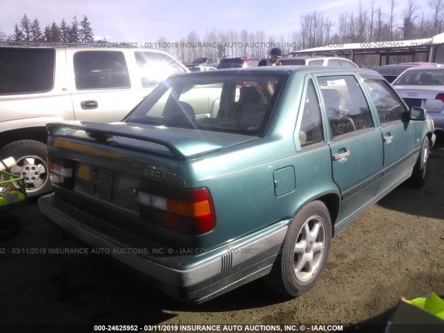 YV1LS5503P2031099 - 1993 VOLVO 850 GREEN photo 4