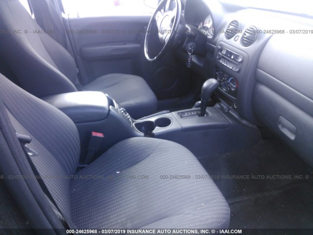 1J4GL48KX3W732683 - 2003 JEEP LIBERTY SPORT/FREEDOM შავი ფოტო 5