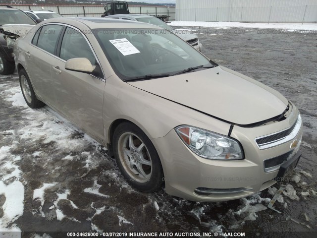 1G1ZJ57729F179603 - 2009 CHEVROLET MALIBU 2LT GOLD photo 1