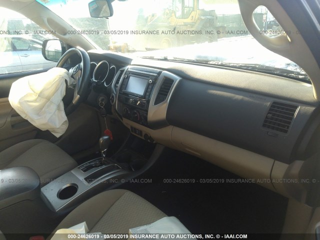 5TFUX4EN0EX028209 - 2014 TOYOTA TACOMA ACCESS CAB მწვანე ფოტო 5