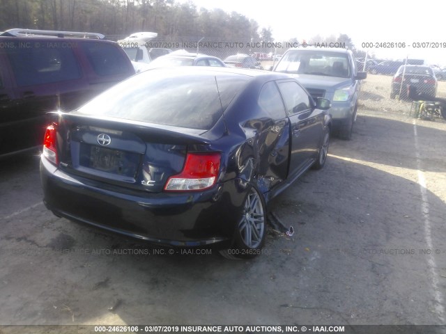 JTKJF5C72C3034526 - 2012 TOYOTA SCION TC ლურჯი ფოტო 4