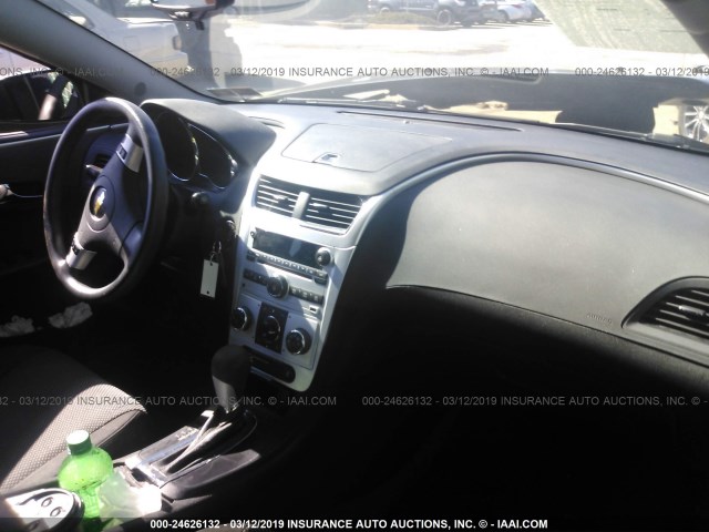 1G1ZC5E08CF214183 - 2012 CHEVROLET MALIBU 1LT შავი ფოტო 5