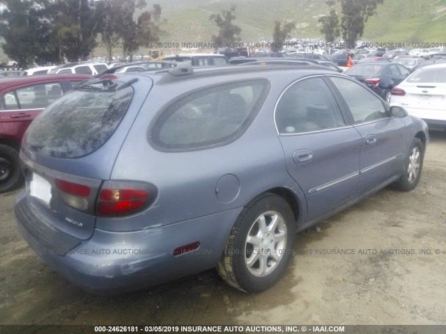 1MEFM59SXYA636588 - 2000 MERCURY SABLE LS PREMIUM BLUE photo 4