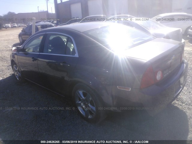 1G1ZC5E09A4161647 - 2010 CHEVROLET MALIBU 1LT 灰色 照片 3