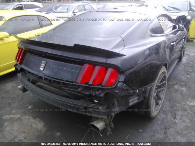 1FA6P8CF6F5301605 - 2015 FORD MUSTANG GT BLACK photo 4