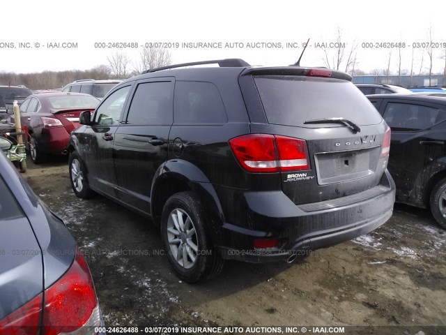 3C4PDCBG0ET141692 - 2014 DODGE JOURNEY SXT BLACK photo 3