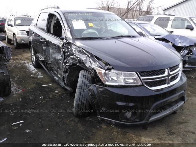 3C4PDCBG0ET141692 - 2014 DODGE JOURNEY SXT BLACK photo 6