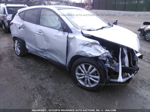 KM8JUCAC4AU106444 - 2010 HYUNDAI TUCSON GLS/LIMITED ვერცხლისფერი ფოტო 6