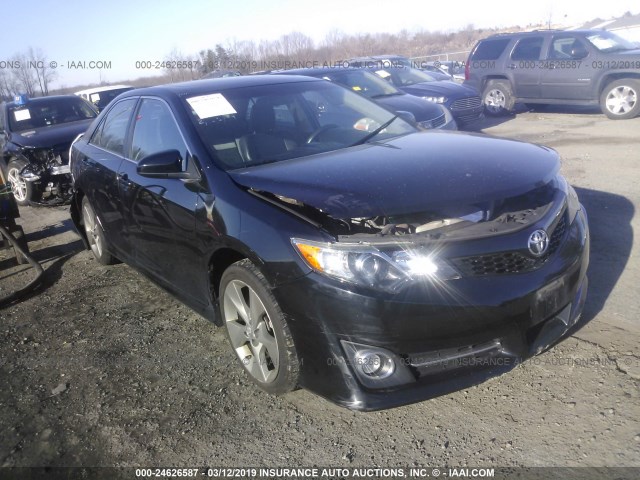 4T1BF1FK2CU151520 - 2012 TOYOTA CAMRY SE/LE/XLE 黑色 照片 1