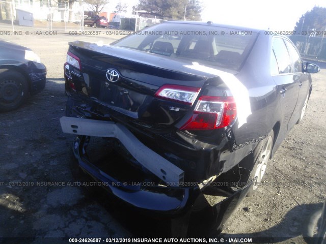 4T1BF1FK2CU151520 - 2012 TOYOTA CAMRY SE/LE/XLE 黑色 照片 4