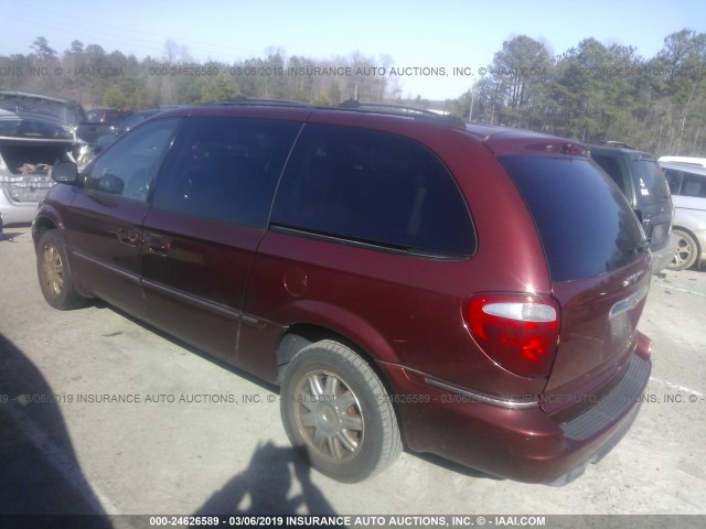 2A8GP64L97R167063 - 2007 CHRYSLER TOWN & COUNTRY LIMITED BURGUNDY photo 3