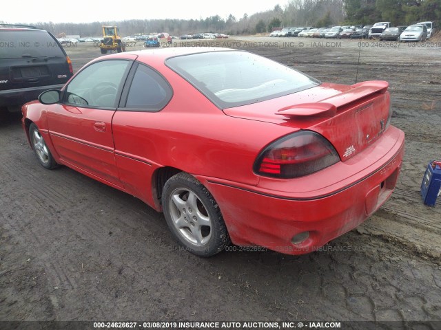 1G2NV12E85M185313 - 2005 PONTIAC GRAND AM GT1 RED photo 3