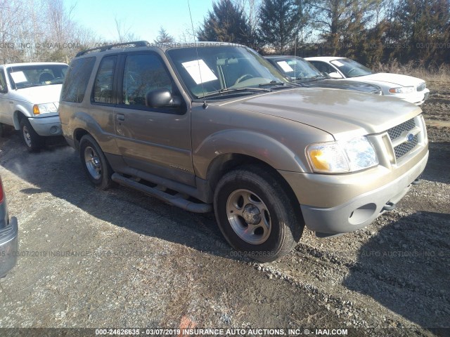 1FMYU70E01UA73306 - 2001 FORD EXPLORER SPORT GOLD photo 1