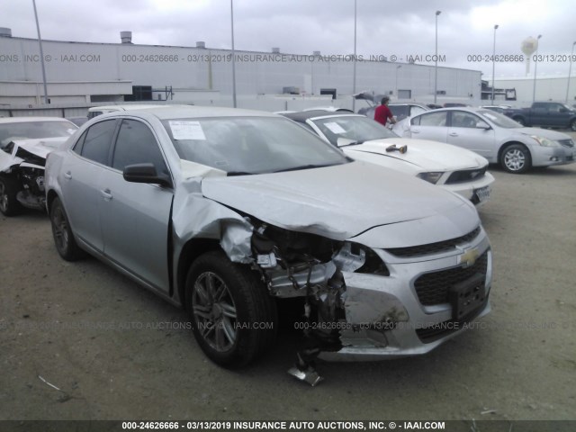 1G11B5SL3FF301508 - 2015 CHEVROLET MALIBU LS SILVER photo 1