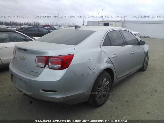 1G11B5SL3FF301508 - 2015 CHEVROLET MALIBU LS SILVER photo 4
