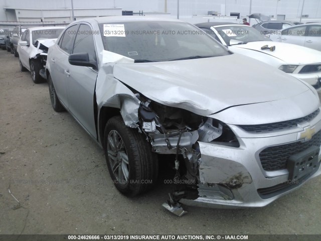 1G11B5SL3FF301508 - 2015 CHEVROLET MALIBU LS SILVER photo 6