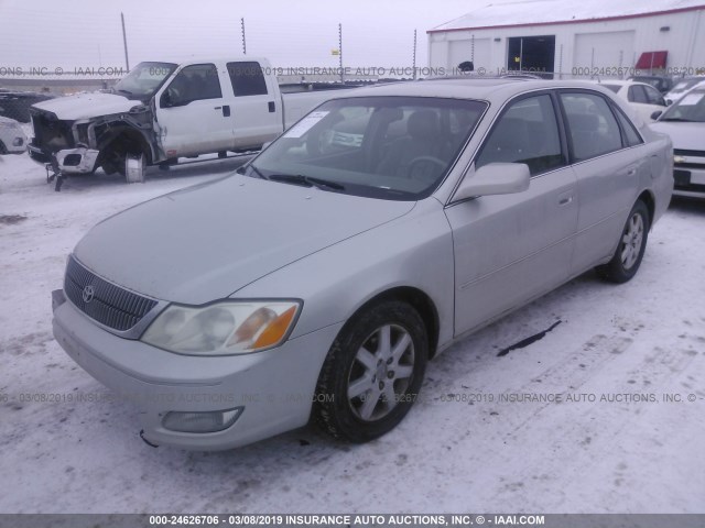 4T1BF28B22U208509 - 2002 TOYOTA AVALON XL/XLS SILVER photo 2