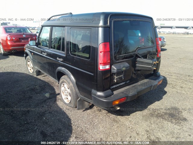 SALTY1247YA269428 - 2000 LAND ROVER DISCOVERY II  Սև լուսանկար 3