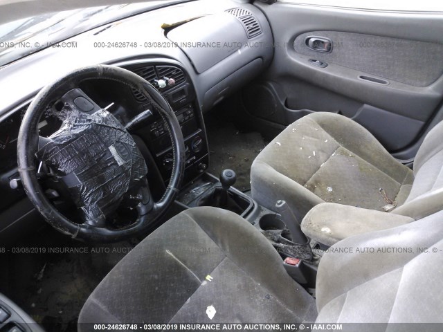 KNAFB161425087415 - 2002 KIA SPECTRA GS/GSX ლურჯი ფოტო 5