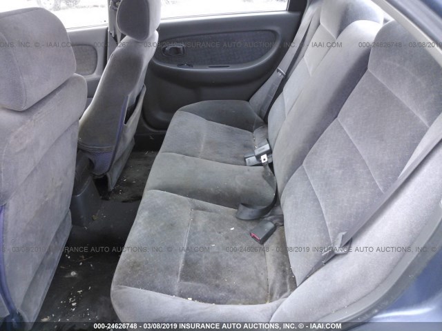 KNAFB161425087415 - 2002 KIA SPECTRA GS/GSX ლურჯი ფოტო 8