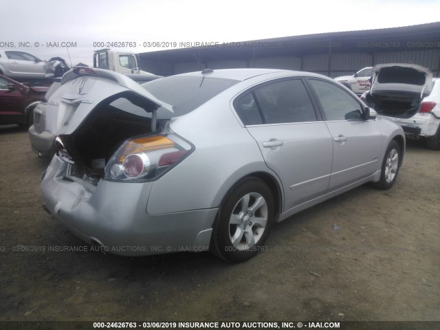 1N4CL21E58C283912 - 2008 NISSAN ALTIMA HYBRID SILVER photo 4