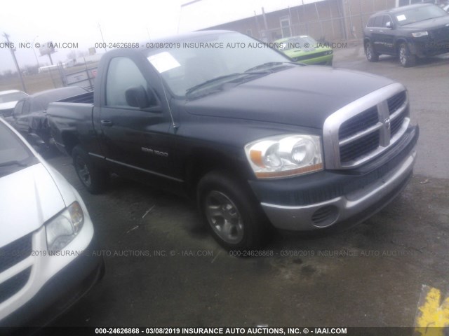 1D7HA16K86J170257 - 2006 DODGE RAM 1500 ST BLACK photo 1