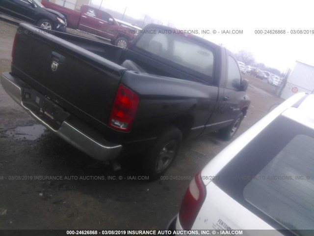 1D7HA16K86J170257 - 2006 DODGE RAM 1500 ST BLACK photo 4