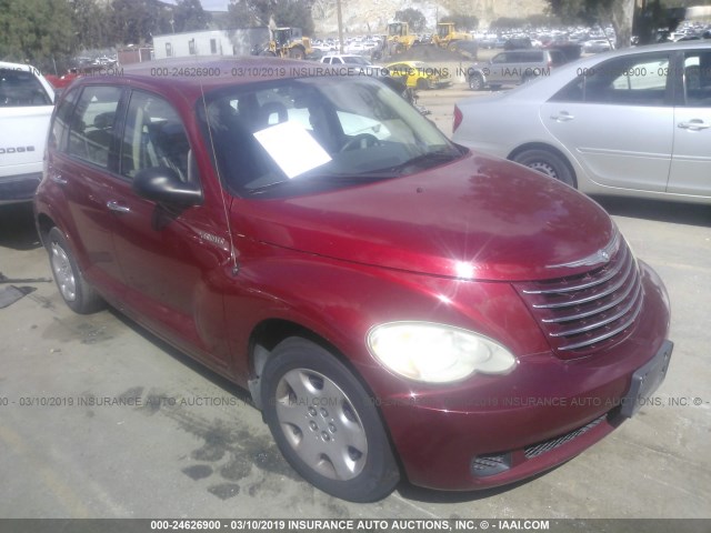 3A4FY58B76T201759 - 2006 CHRYSLER PT CRUISER TOURING RED photo 1