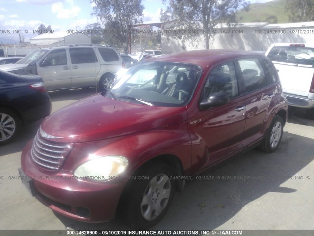 3A4FY58B76T201759 - 2006 CHRYSLER PT CRUISER TOURING RED photo 2